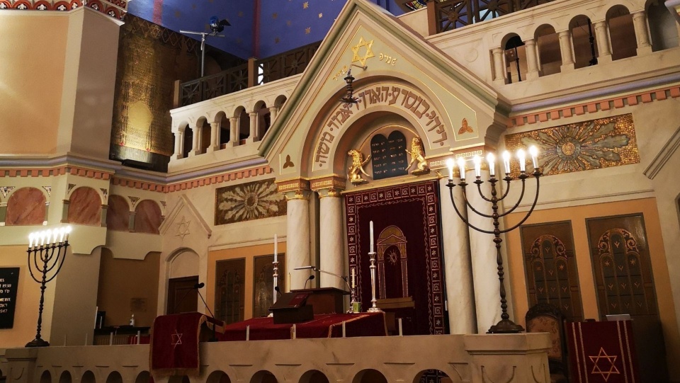 Synagoga Pestalozzistrasse w Berlinie. Fot. Jakub Stefek
