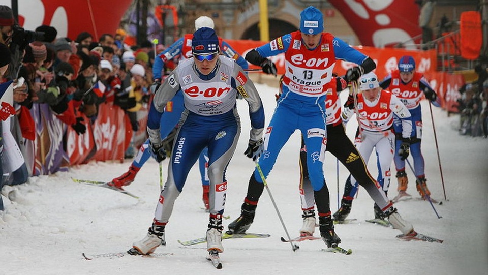 Virpi Kuitunen - dwukrotna zwyciężczyni Tour de Ski. źródło: https://pl.wikipedia.org/wiki/Tour_de_Ski.