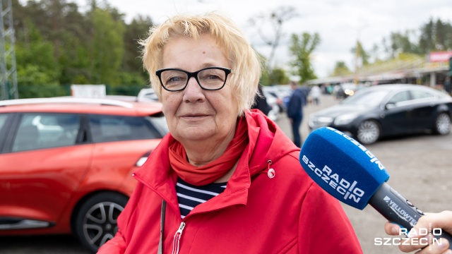 Fot. Robert Stachnik [Radio Szczecin] Targowisko Lubieszyn powoli staje na nogi [WIDEO, ZDJĘCIA]