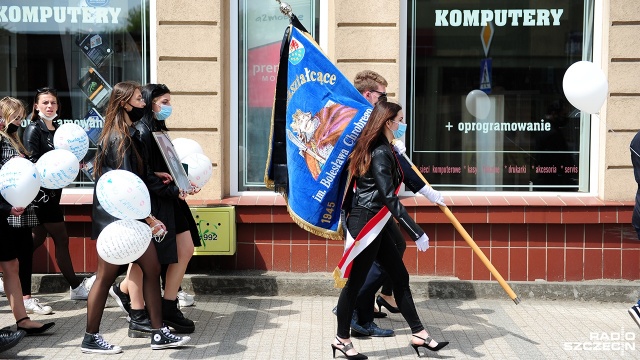 Fot. Marcin Kokolus [Radio Szczecin] Marszem uczcili pamięć zamordowanej Magdy. "Chcemy wykrzyczeć NIE dla zła" [WIDEO]