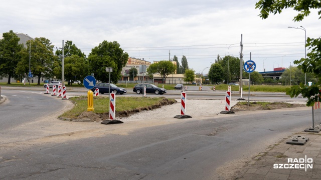 Fot. Robert Stachnik [Radio Szczecin] Zmiany dla kierowców dojeżdżających do Łasztowni [ZDJĘCIA]