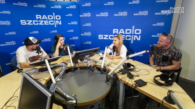 Fot. Mateusz Papke [Radio Szczecin] Cleo w RS: często wracam myślami do Szczecina [WIDEO, ZDJĘCIA]