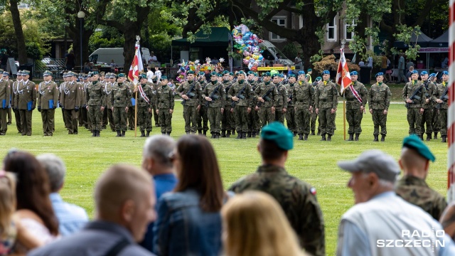 Fot. Robert Stachnik [Radio Szczecin] Święto 12. Dywizji Zmechanizowanej na Jasnych Błoniach [WIDEO, ZDJĘCIA]