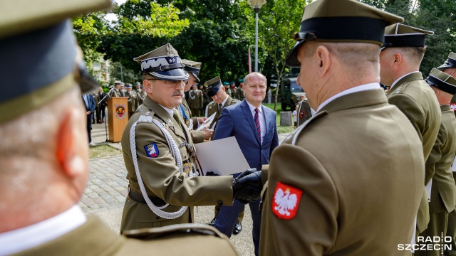 Fot. Robert Stachnik [Radio Szczecin] "Nie ma lepszej pieczęci niepodległości niż Wojsko Polskie" [WIDEO, ZDJĘCIA]