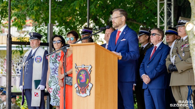 Fot. Robert Stachnik [Radio Szczecin] "Nie ma lepszej pieczęci niepodległości niż Wojsko Polskie" [WIDEO, ZDJĘCIA]