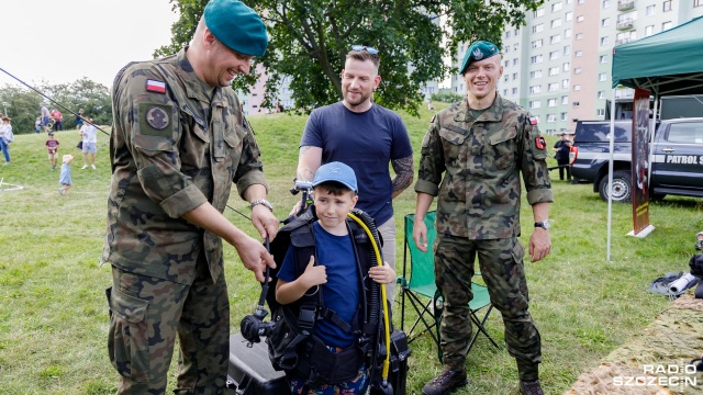 Fot. Robert Stachnik [Radio Szczecin] "Nie ma lepszej pieczęci niepodległości niż Wojsko Polskie" [WIDEO, ZDJĘCIA]