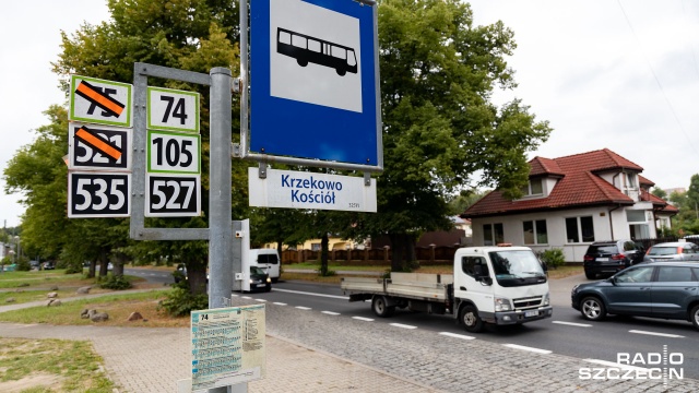 Fot. Robert Stachnik [Radio Szczecin] Autobus na skróconej trasie. "To niewyobrażalne dla nas" [WIDEO, ZDJĘCIA]