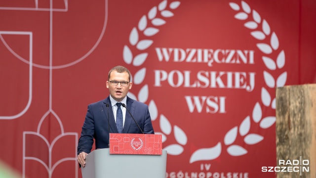 Fot. Robert Stachnik [Radio Szczecin] Premier zapowiedział powszechny program ubezpieczeniowy dla rolników [WIDEO, ZDJĘCIA]