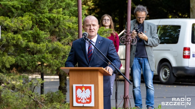 Fot. Robert Stachnik [Radio Szczecin] "To pamięć o tym, kto był oprawcą, a kto ofiarą" [WIDEO, ZDJĘCIA]