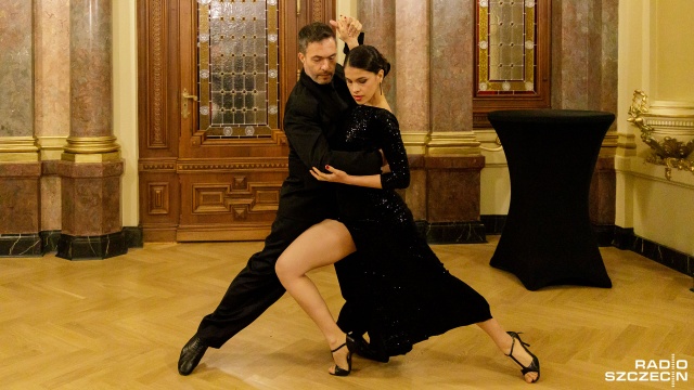 Griselda Duarte i Nicolás di Rago. Fot. Robert Stachnik [Radio Szczecin] Willą Lentza zawładnęło tango [WIDEO, ZDJĘCIA]