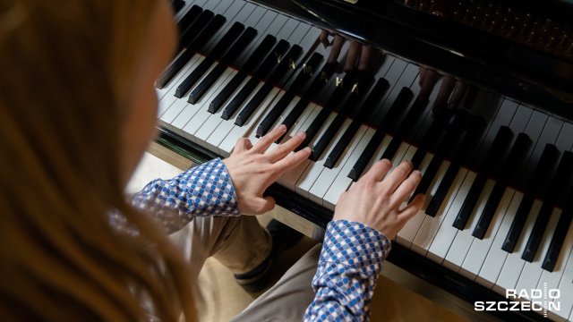 Tymon Chruściel – pianista. Fot. Robert Stachnik [Radio Szczecin] Tymon Chruściel z Chopinem w Willi Lentza [WIDEO, ZDJĘCIA]
