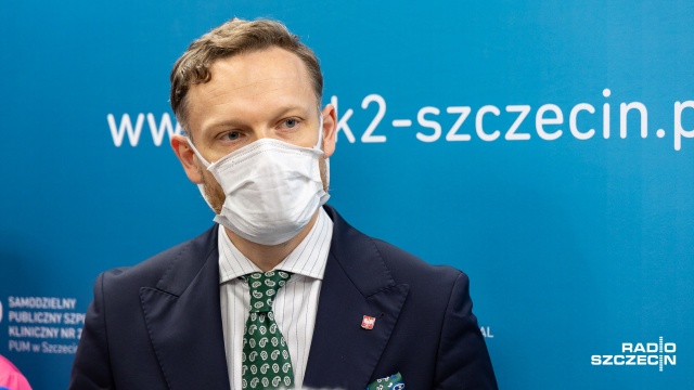 Fot. Robert Stachnik [Radio Szczecin] "Najlepszy szpital tymczasowy w Polsce" [WIDEO, ZDJĘCIA]