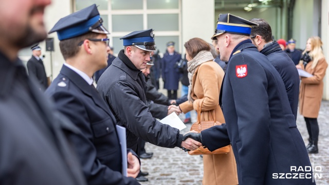 Fot. Robert Stachnik [Radio Szczecin] Nagroda dla druhów z OSP Trzebież [WIDEO, ZDJĘCIA]