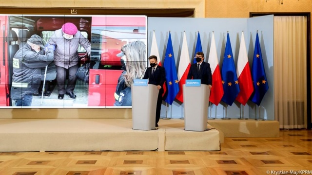 Ochotnicze Straże Pożarne będą roznosiły ulotki informacyjne na temat szczepień na koronawirusa.