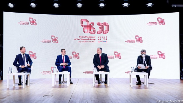 W Krakowie dobiega końca spotkanie premierów Krajów Grupy Wyszehradzkiej.