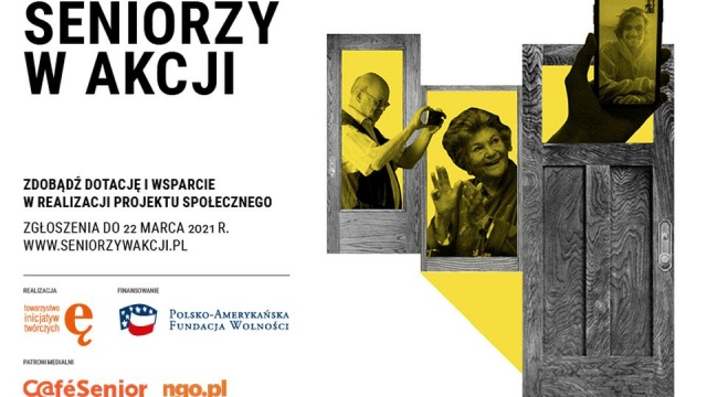 Trwa tam konkurs na aktywizację starszych mieszkańców. Swoje projekty na imprezy, warsztaty, konkursy, zawody czy różnego rodzaju zajęcia mogą zgłaszać właśnie osoby po 60. roku życia.