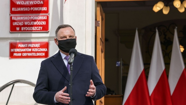 Prezydent Andrzej Duda przypomniał podczas uroczystości upamiętniającej 40. rocznicę Bydgoskiego Marca 1981, że komunistyczne władze użyły wówczas siły wobec protestujących związkowców.