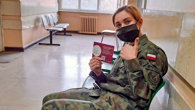 Pierwsi żołnierze Wojska Polskiego, w naszym województwie, zostali zaszczepieni.