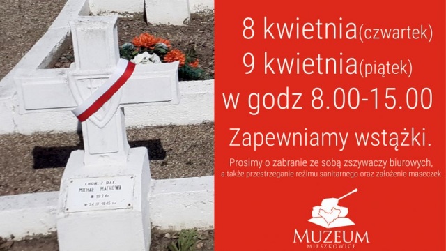 Burmistrz Mieszkowic zaprasza do wzięcia udziału w akcji zdobienia krzyży na cmentarzu wojennym w Starych Łysogórkach. To w ramach obchodów 76. rocznicy forsowania Odry.