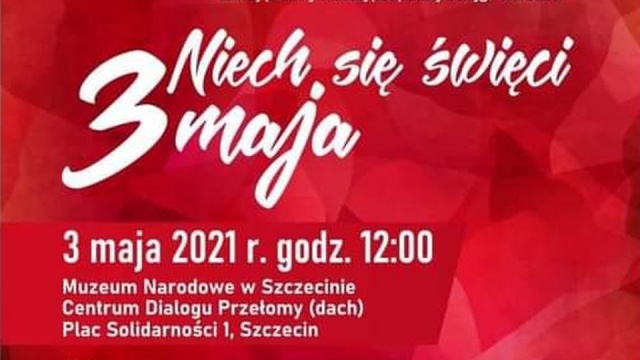Niech się święci 3 Maja - pod takim hasłem w samo południe zaśpiewajmy polskie pieśni patriotyczne.