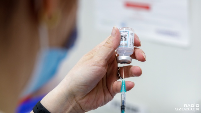 Punkt mobilnych szczepień w trasie po regionie