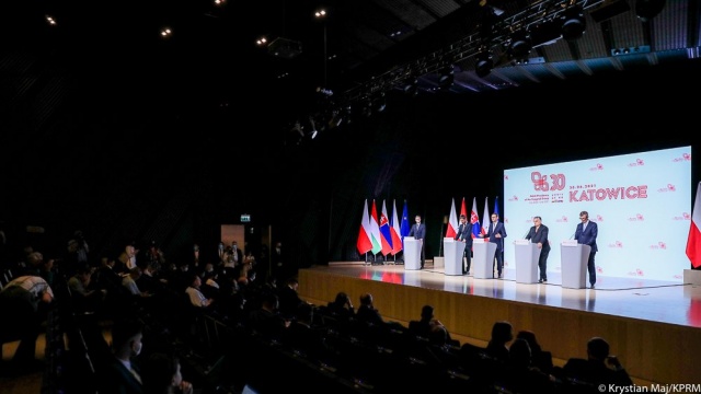 Premier Mateusz Morawiecki powiedział, że jednym z celów prezydencji Polski w ramach Grupy Wyszehradzkiej było uzyskanie funduszu po Covid-19.
