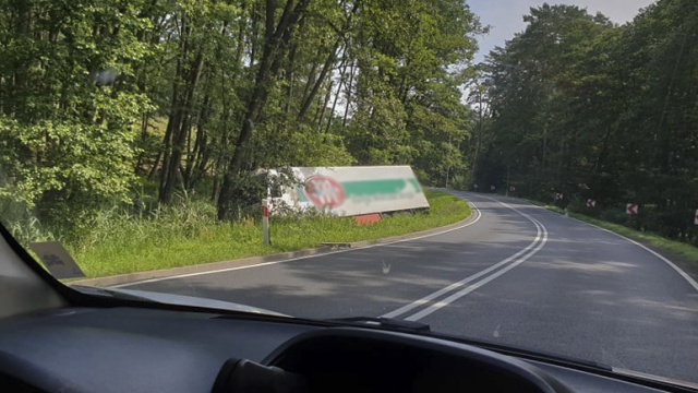 Droga krajowa nr 10 jest częściowo zablokowana.