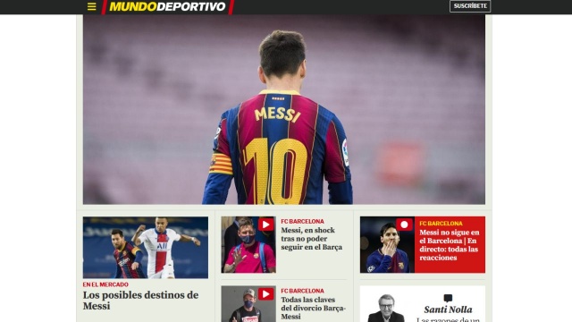 Argentyńczyk Lionel Messi nie będzie już piłkarzem hiszpańskiej Barcelony.