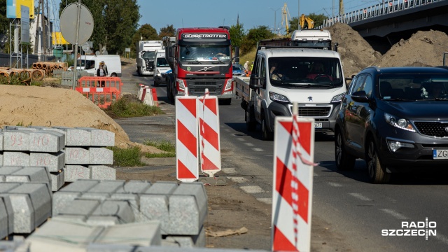 Pierwszy dzień nowej organizacji ruchu na Estakadzie Pomorskiej i poważne utrudnienia dla kierowców.