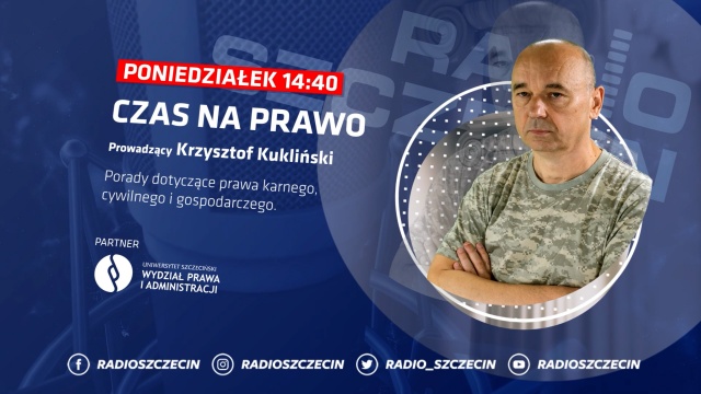 Po godzinie 14 na naszej antenie premierowy odcinek cyklu Czas na prawo.