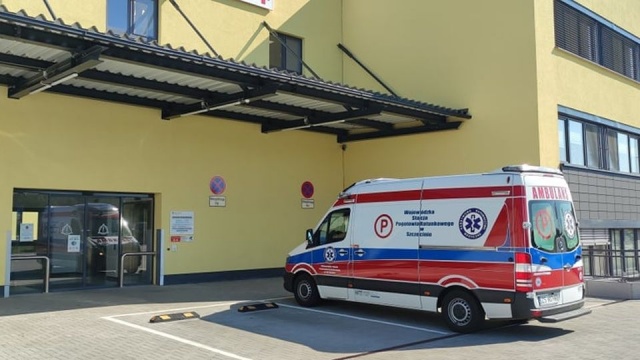 Polscy ratownicy zawieźli pacjentkę do niemieckiego szpitala