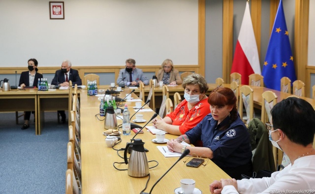 W Pałacu Prezydenckim doszło do spotkania z przedstawicielami środowiska medycznego w sprawie trwających protestów.