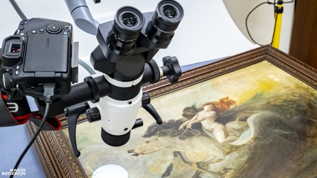 Przywracają piękno zabytkom. Dział Konserwacji Zbiorów Muzeum Narodowego w Szczecinie zyskał nowoczesny sprzęt do pracy.