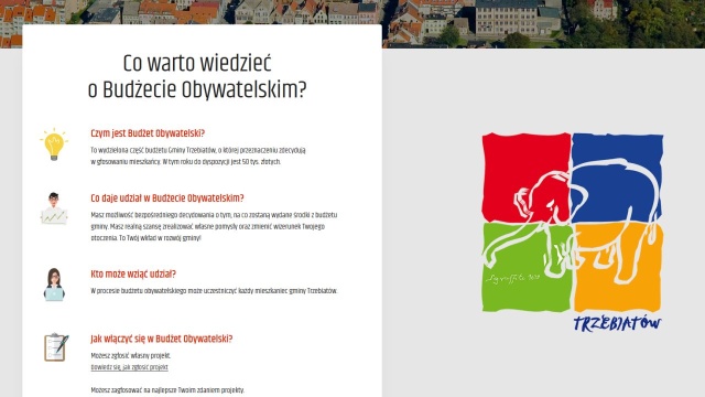To ostatni moment, żeby przedstawić swój pomysł dla Trzebiatowa.