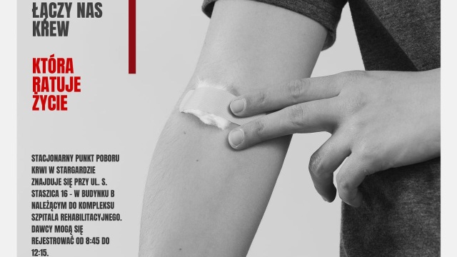 Wejściówki na najbliższy mecz stargardzkiej Spójni dostaną te osoby, które w piątek oddadzą krew w punkcie przy ul. Staszica. Wszyscy krwiodawcy dostaną też upominki.