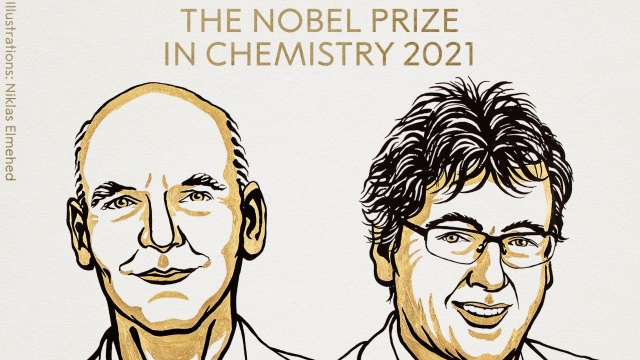 Benjamin List z Niemiec i David MacMillan ze Stanów Zjednoczonych otrzymali Nagrodę Nobla w dziedzinie chemii.