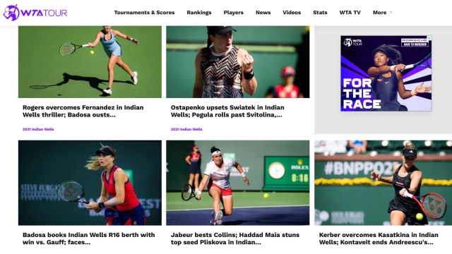 Ćwierćfinał prestiżowego tenisowego Indian Wells rozgrywanego w Kalifornii rangi 1000 nie dla Igi Świątek - nasza tenisistka w dwóch setach (do 4 i do 3) przegrała z niżej notowaną Łotyszką Jeleną Ostapenko.
