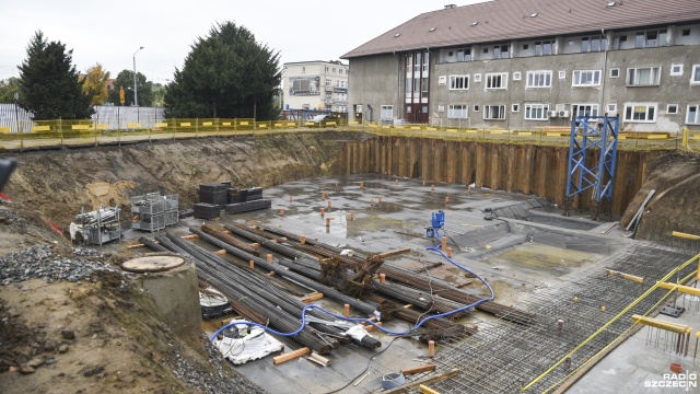 Fundamenty już gotowe, za niewiele ponad dwa lata powstanie nowy budynek Szpitala Wojewódzkiego przy Arkońskiej w Szczecinie.