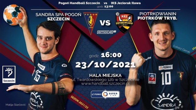 Zdobyć pierwsze punkty w Szczecinie to cel piłkarzy ręcznych Sandry SPA Pogoni w sobotnim meczu z Piotrkowianinem Piotrków Trybunalski w rozgrywkach o mistrzostwo Polski.