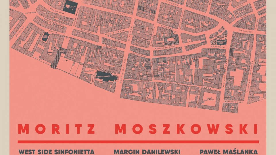 Okładka płyty „Moritz Moszkowski”, West Side Sinfonietta. Fot. Materiały prasowe NFM