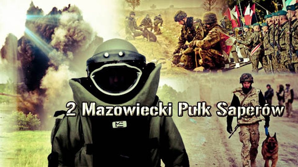 Na miejscu są żołnierze II mazowieckiego Pułku Saperów. źródło: https://www.facebook.com/2psap/photos/