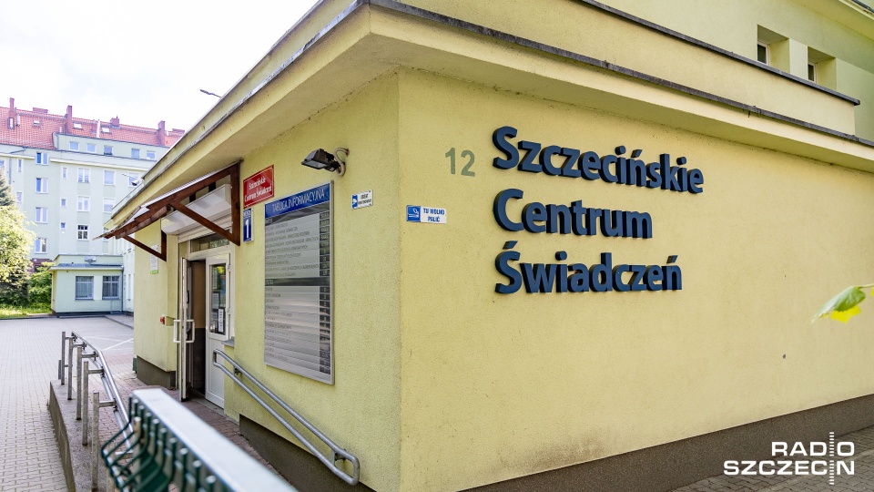 Szczecińskie Centrum Świadczeń. Fot. Robert Stachnik [Radio Szczecin]