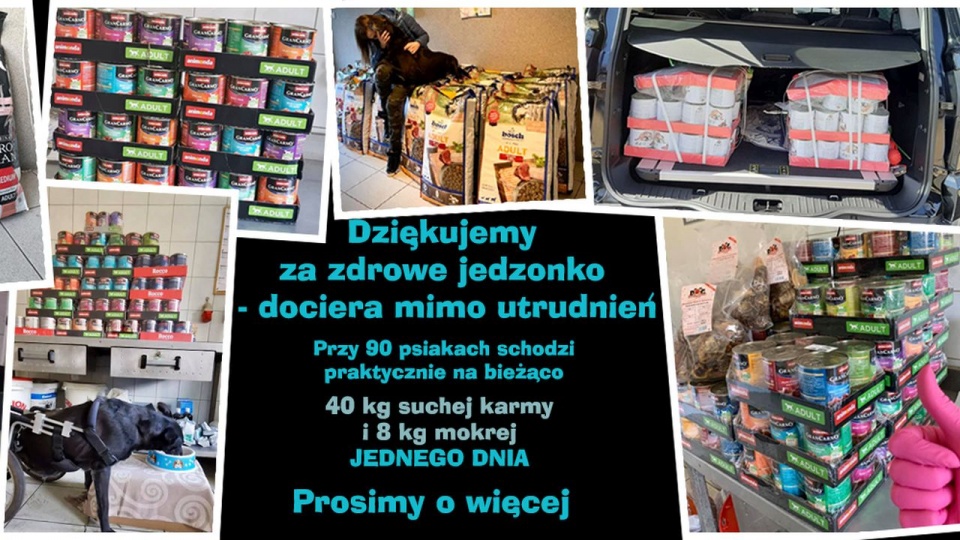 Wolontariusze sami odbiorą dary od chętnych - na terenie całej gminy Dziwnów. źródło: http://schronisko-sosnowice.pl/
