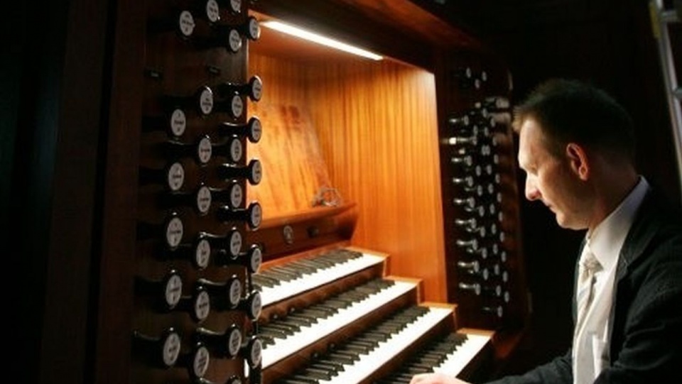 Jan Kępiński – organista. Fot. Archiwum artysty