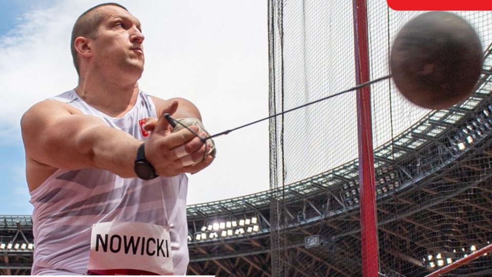 Wojciech Nowicki został w Tokio mistrzem olimpijskim w rzucie młotem. źródło: https://twitter.com/pkol_pl