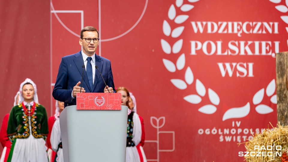 Premier Mateusz Morawiecki. Fot. Robert Stachnik [Radio Szczecin]