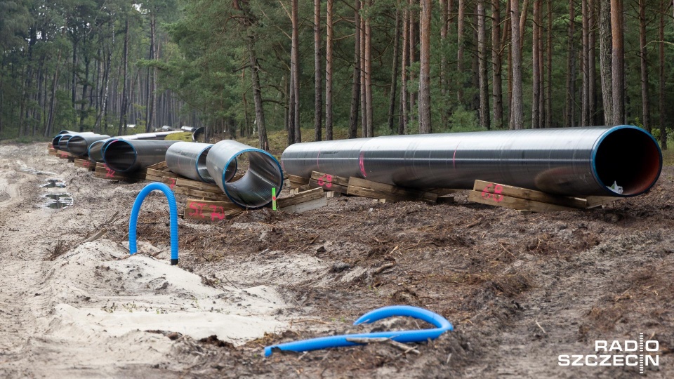 Baltic Pipe ma przepustowość 10 miliardów metrów sześciennych gazu rocznie. To połowa zapotrzebowania na gaz w Polsce. Fot. Robert Stachnik [Radio Szczecin]