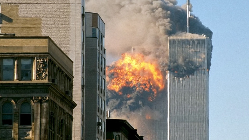Zamach na World Trade Center. Fot. www.wikipedia.org