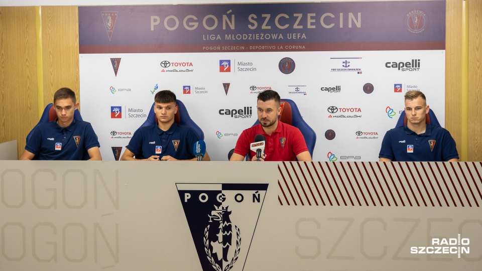 Juniorzy Pogoni gotowi do debiutu w Młodzieżowej Lidze UEFA. Fot. Robert Stachnik [Radio Szczecin]