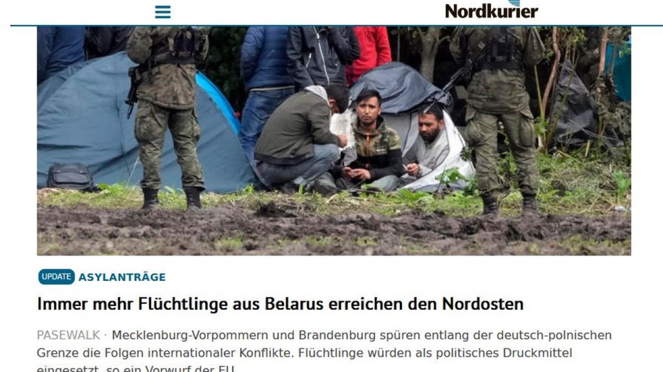 Tylko we wrześniu do Brandenburgii przedostało się ponad 1,3 tys. migrantów. Sytuacja podobnie wygląda w Meklemburgii-Pomorzu Przednim. źródło: https://www.nordkurier.de/